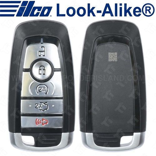 Ilco 2017 2022 Ford 2Way PEPS Smart Key 5 Button Trunk / Remote